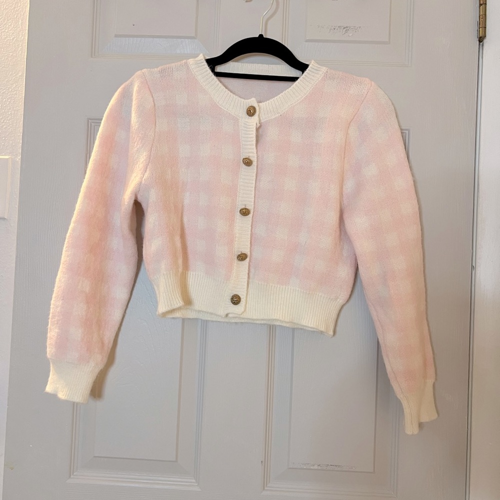 Knit cardigan